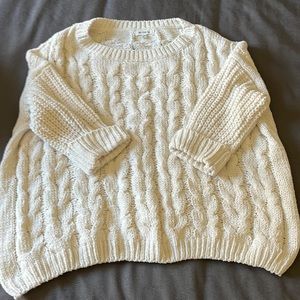 Miracle off white sweater - s/m.